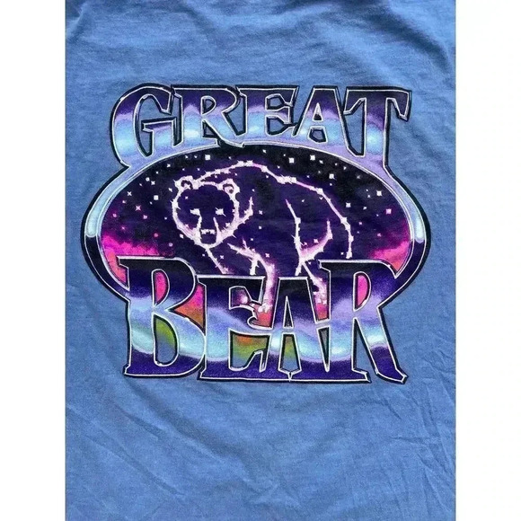 RARE Vintage Hershey Park Great Bear T-Shirt Single Stitch Made in USA XL - Picture 3 of 13